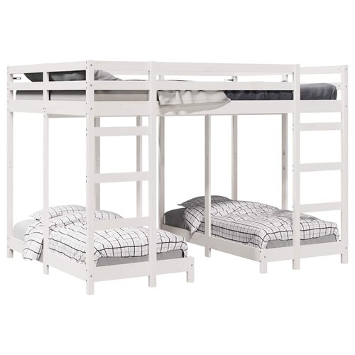 Triple bunk bed frame - triple,