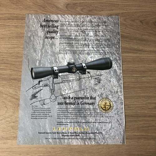 Guns116 magazine advert 12x9 - magazine,