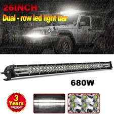 26" inch LED Light Bar 680W
