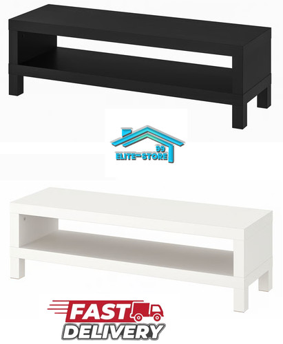 Lack bench black brown - tv, bench,