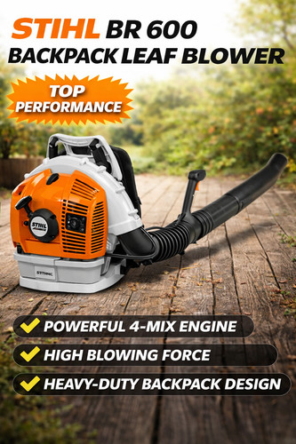 New stihl 600 backpack - new,