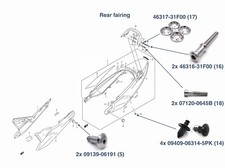 Suzuki GSX650F Stainless steel