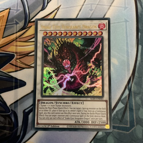 Snake eyes vengeance - yu-gi-oh,
