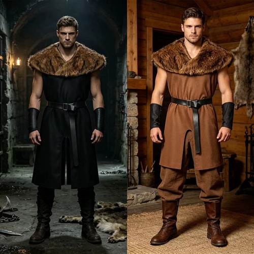 Men medieval viking warrior - medieval,