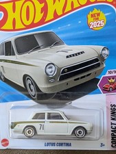 Hot Wheels 2025 Lotus Cortina #213 White