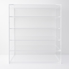 5-Tier Acrylic Bakery Pastry Display Case Cabinet Cakes Donuts Cupcakes Pastries