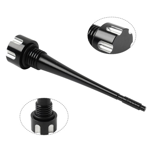 Cnc oil dipstick - oil, black