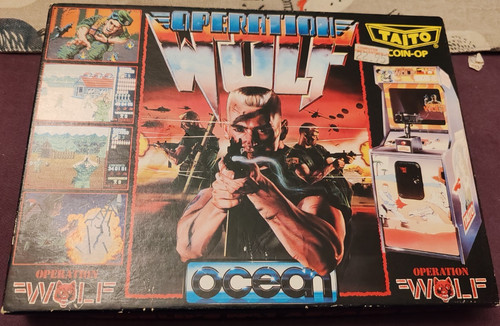 Vintage operation wolf amiga - wolf",
