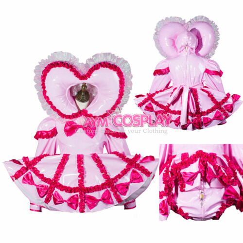 Halloween pvc sissy - pvc, maid