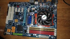 GIGABYTE GA-MA770-UD3 AMD ATHLON 2  4GB ATX Motherboard  CPU 4GB RAM IO Shield