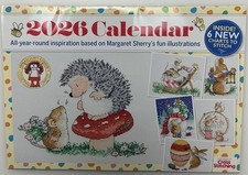 Margaret Sherry Designs Calendar 2026 With 6 Charming Animal Cross Stitch Charts