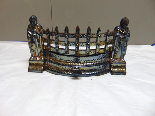 Lustre ware cast iron - iron, fire