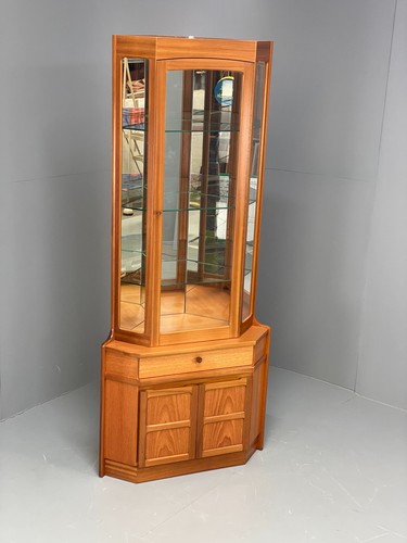 Vintage teak corner unit - corner,