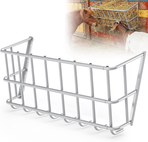 Hay feeder for goats - hay, goats,25