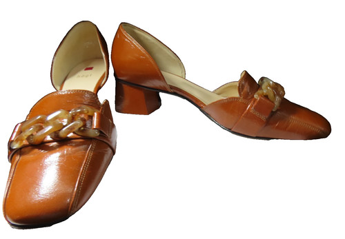 Hogl brown patent leather - hogl,