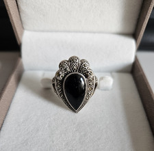 STERLING SILVER Marcasite &