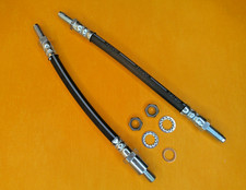 AUSTIN 3 LITRE (1967-71) REAR BRAKE HOSES PAIR + locking nuts -GBH177, GBH178