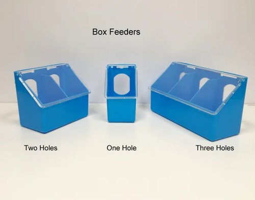 Box feeder hopper seeds or - /,