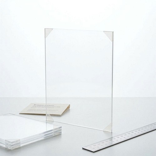 100 clear acrylic - %,