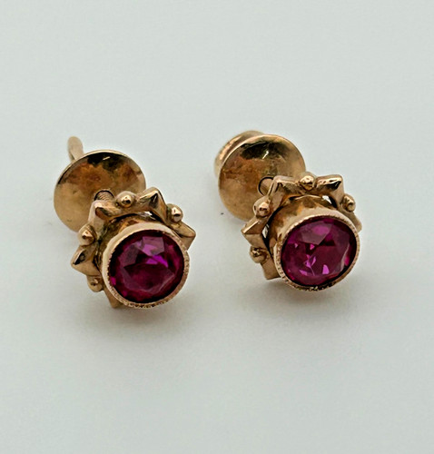 583 gold rose - gold, red