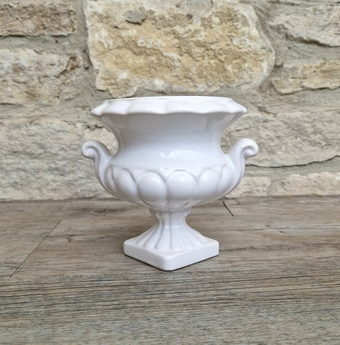 Vintage small white - vintage, glaze