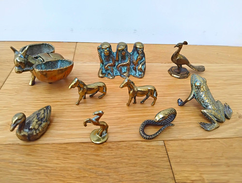 Mixed brass animal - mixed,