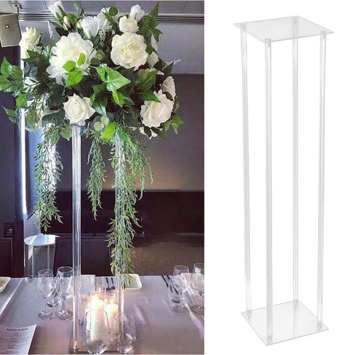 Acrylic flower stand rectangle - acrylic,