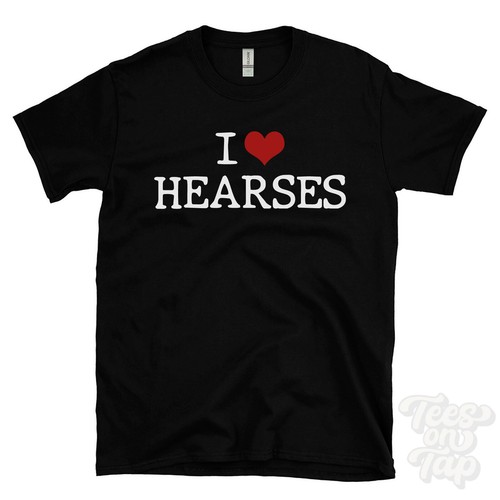 Love hearses shirt heart - t-shirt,
