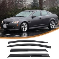 Window Visors Sun Shade Rain Guard Shield For Pontiac G8 2008-2009 Base GT GXP