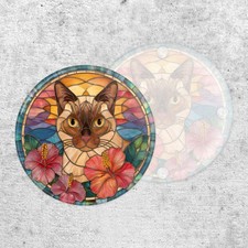 Stained Glass Style Burmese