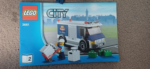 Lego city bank and security - city,