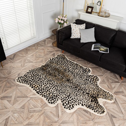 Leopard print faux - faux, cowhide