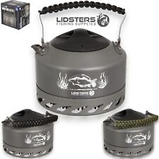 Lidsters Quick Boil Kettle 1.1 Litre Carp Fishing Camping Paracord handle Fast