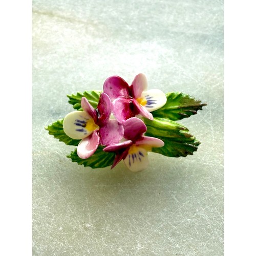 Vintage pansy flower - pansy,