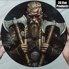 Viking King Lagertha Round