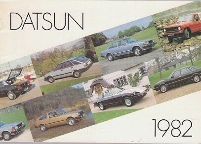 Datsun range 1981 1982 - datsun, 1981-1982