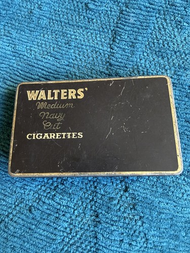 Vintage tin cigarette - cigarette, by