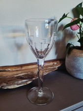 Stuart Crystal Jasper Conran ICE wine Cut Glass 10.25" 25cm