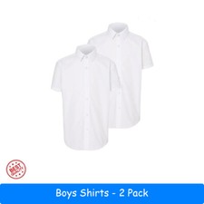 Boys 2 Pack Short Sleeve