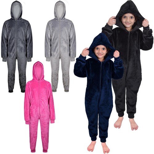 Kids girls boys plain fleece - kids,