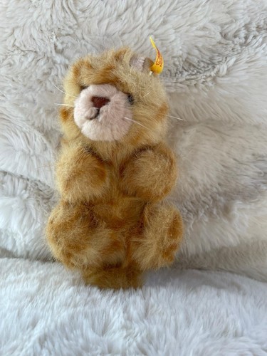 Steiff ginger tabby kitten - tabby,