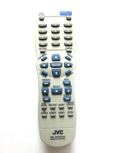 Jvc dvd remote control - jvc,
