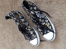  Vintage Converse  GOLD bling