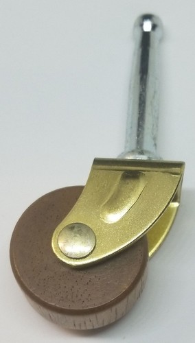 Wood caster seat cart - 1, 1/4"