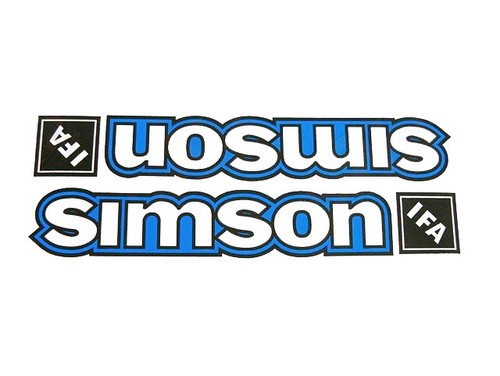 Tank sticker simson s50 - sticker,
