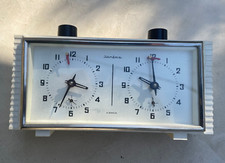 "Yantar" Vintage Chess Tournament Mechanical Clock Timer. Working