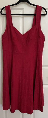 Torrid red skater - torrid, dress