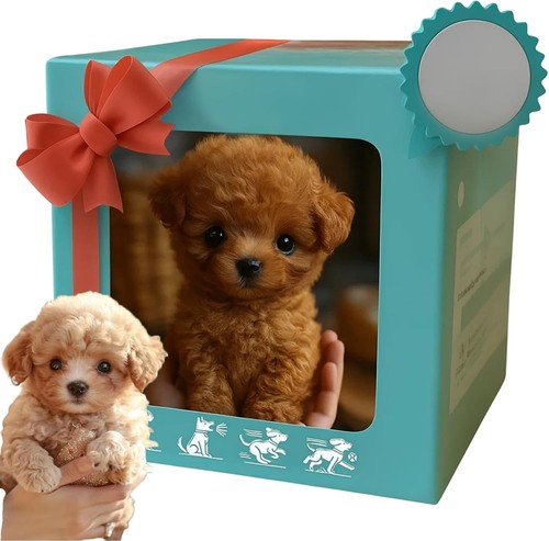 Realistic robot puppy - my,