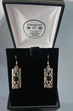 Whitby Jet Sterling silver