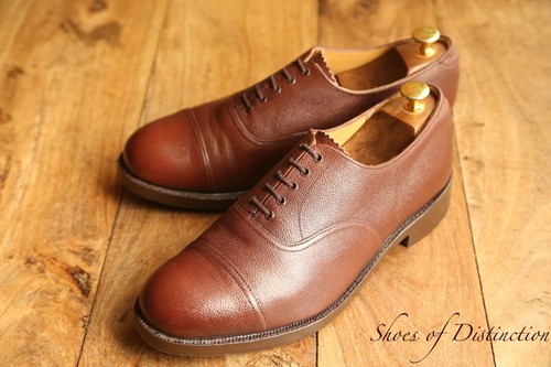 Regent brown grain leather - grain,